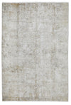 7x10 Off White and Silver Turkish Antep Rug