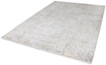 7x10 Off White and Silver Turkish Antep Rug