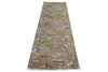 3x9 Silver and Gold Turkish Antep Runner