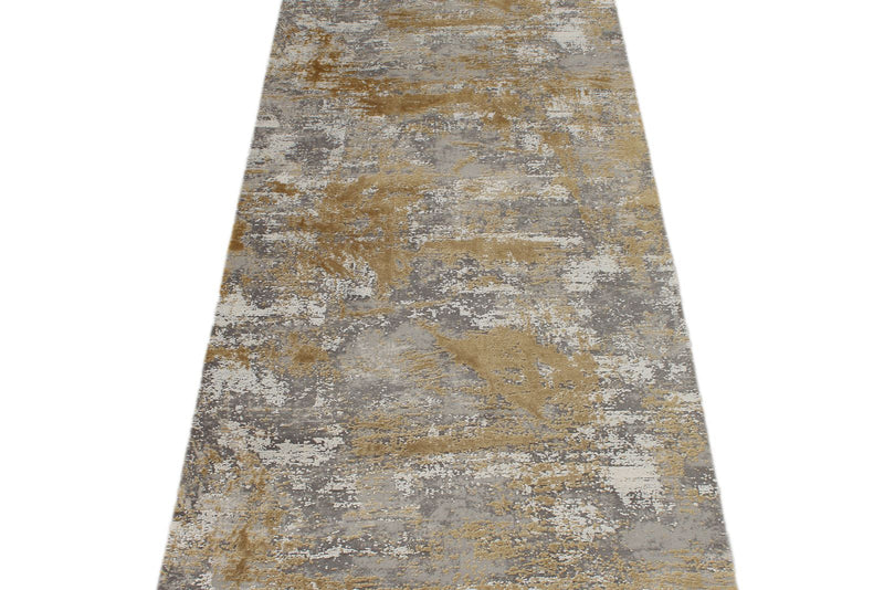 3x9 Silver and Gold Turkish Antep Runner