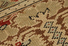 4x5 Green and Rust Turkish Traditional Rug