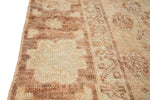 4x13 Rust and Beige Anatolian Turkish Tribal Runner