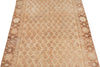 4x13 Rust and Beige Anatolian Turkish Tribal Runner