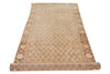 4x13 Rust and Beige Anatolian Turkish Tribal Runner