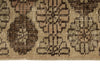 6x9 Ivory and Multicolor Anatolian Turkish Tribal Rug