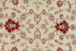 3x10 Green and Red Turkish Silk Runner