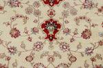 3x10 Green and Red Turkish Silk Runner