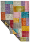 8x12 Multicolor Turkish Patchwork Rug