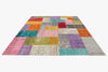 8x12 Multicolor Turkish Patchwork Rug