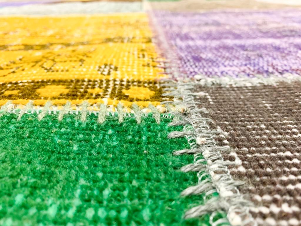 8x10 Multicolor Turkish Patchwork Rug