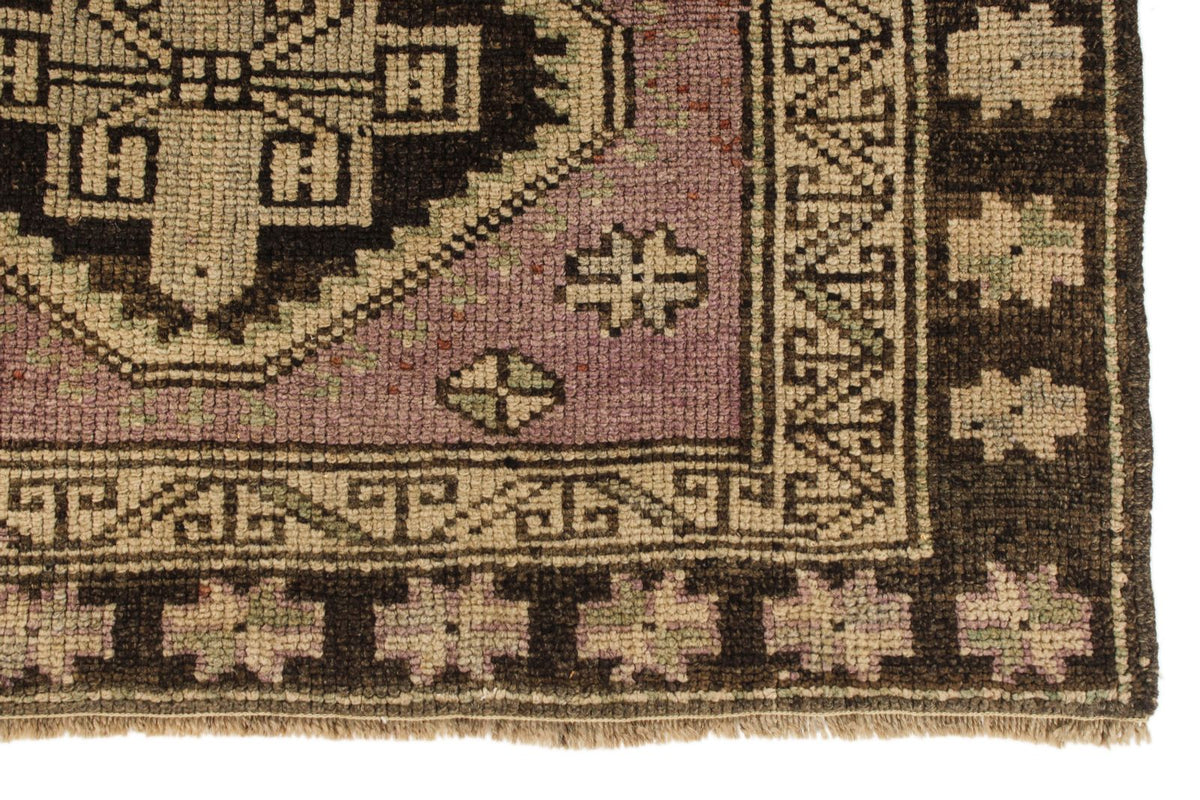 5x12 Rust and Brown Turkish Tribal Rug