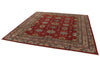 10x10 Red and Ivory Kazak Tribal Rug