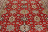 10x10 Red and Ivory Kazak Tribal Rug