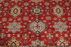 10x10 Red and Ivory Kazak Tribal Rug