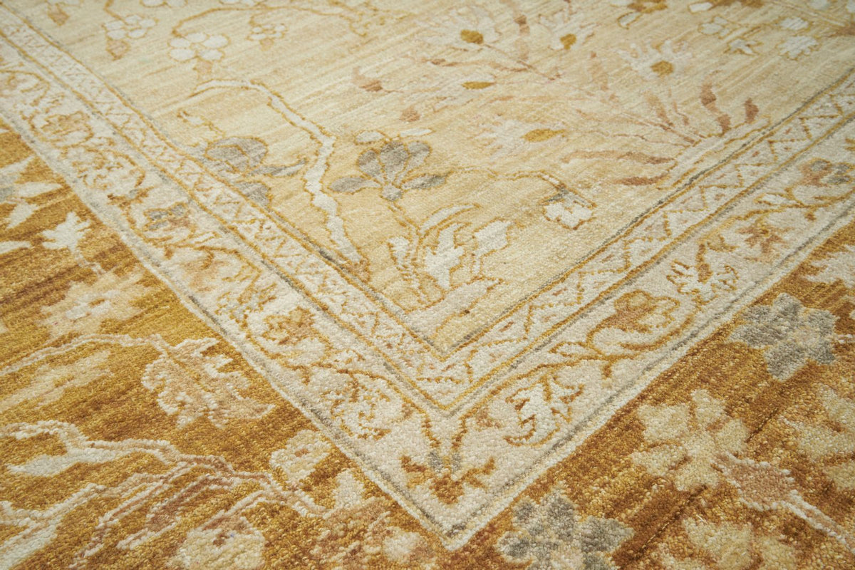 3x10 Multicolor and Blue Turkish Tribal Runner