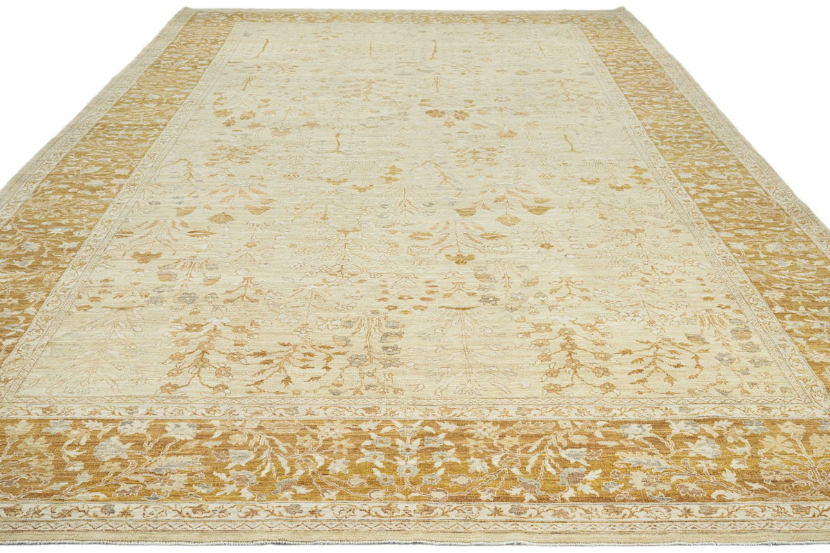 3x10 Multicolor and Blue Turkish Tribal Runner