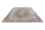 10x13 Gray and Ivory Turkish Antep Rug