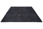 8x10 Black and Black Turkish Oushak Rug