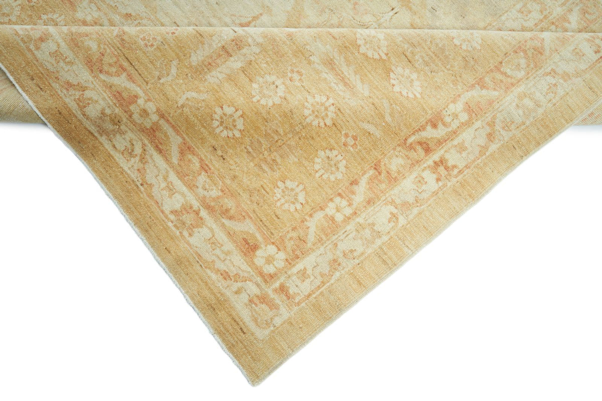 11x16 Multicolor and Gold Turkish Oushak Rug