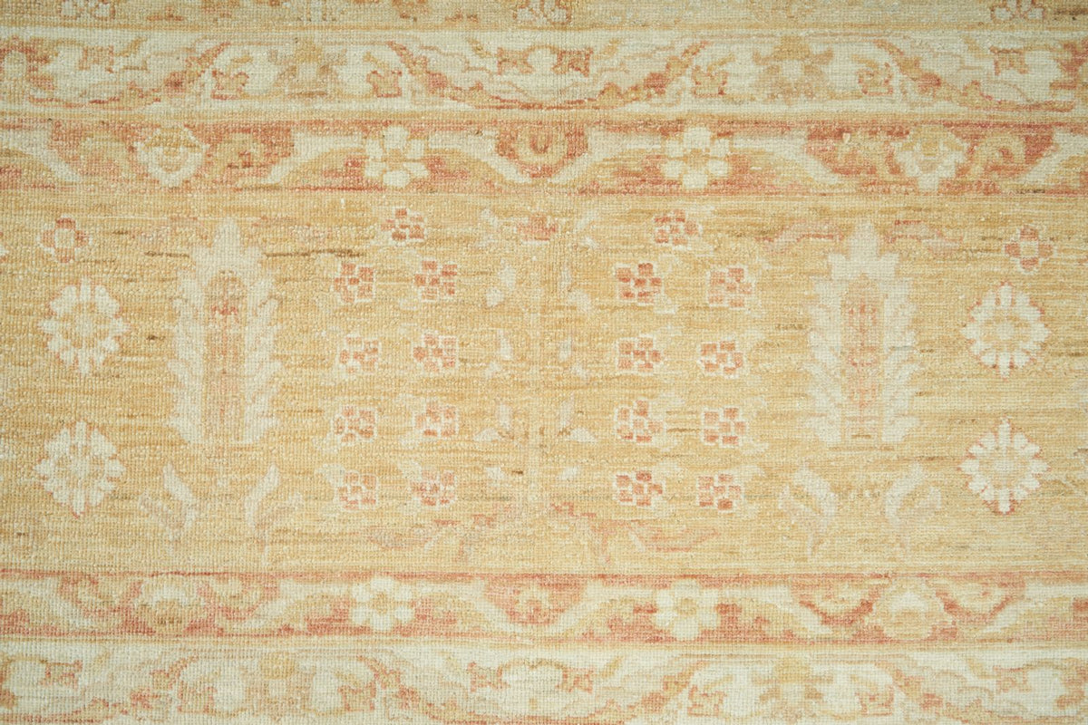 11x16 Multicolor and Gold Turkish Oushak Rug