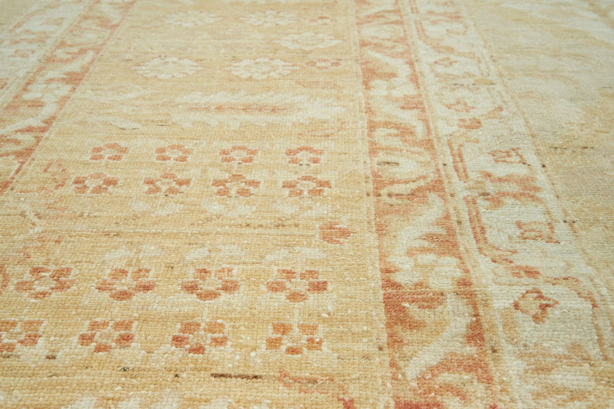 11x16 Multicolor and Gold Turkish Oushak Rug