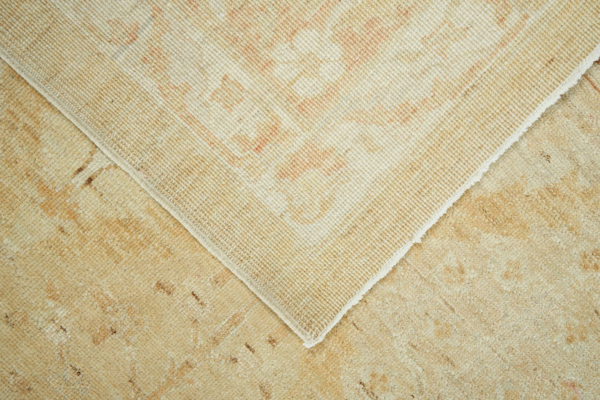 11x16 Multicolor and Gold Turkish Oushak Rug