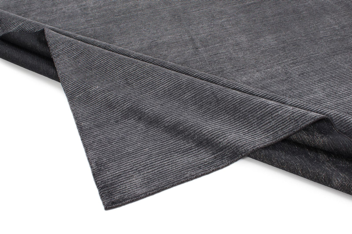 10x14 Gray and White Modern Contemporary Rug