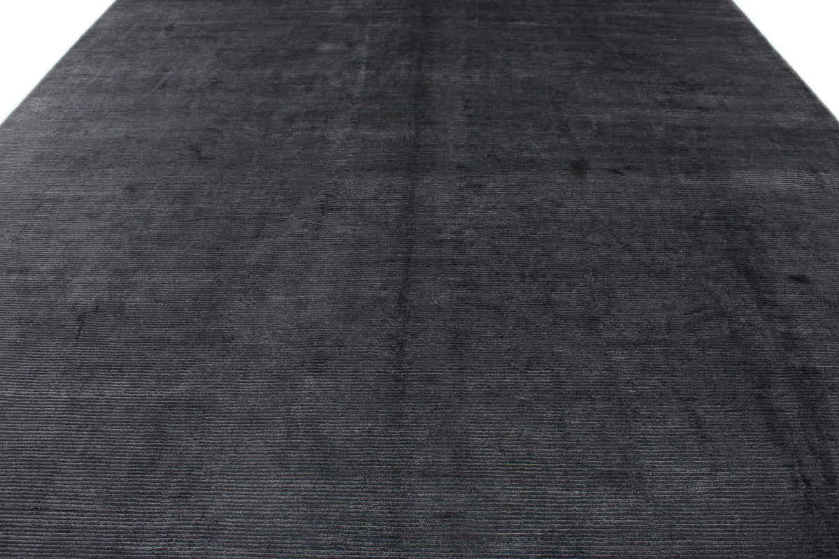 10x14 Gray and White Modern Contemporary Rug
