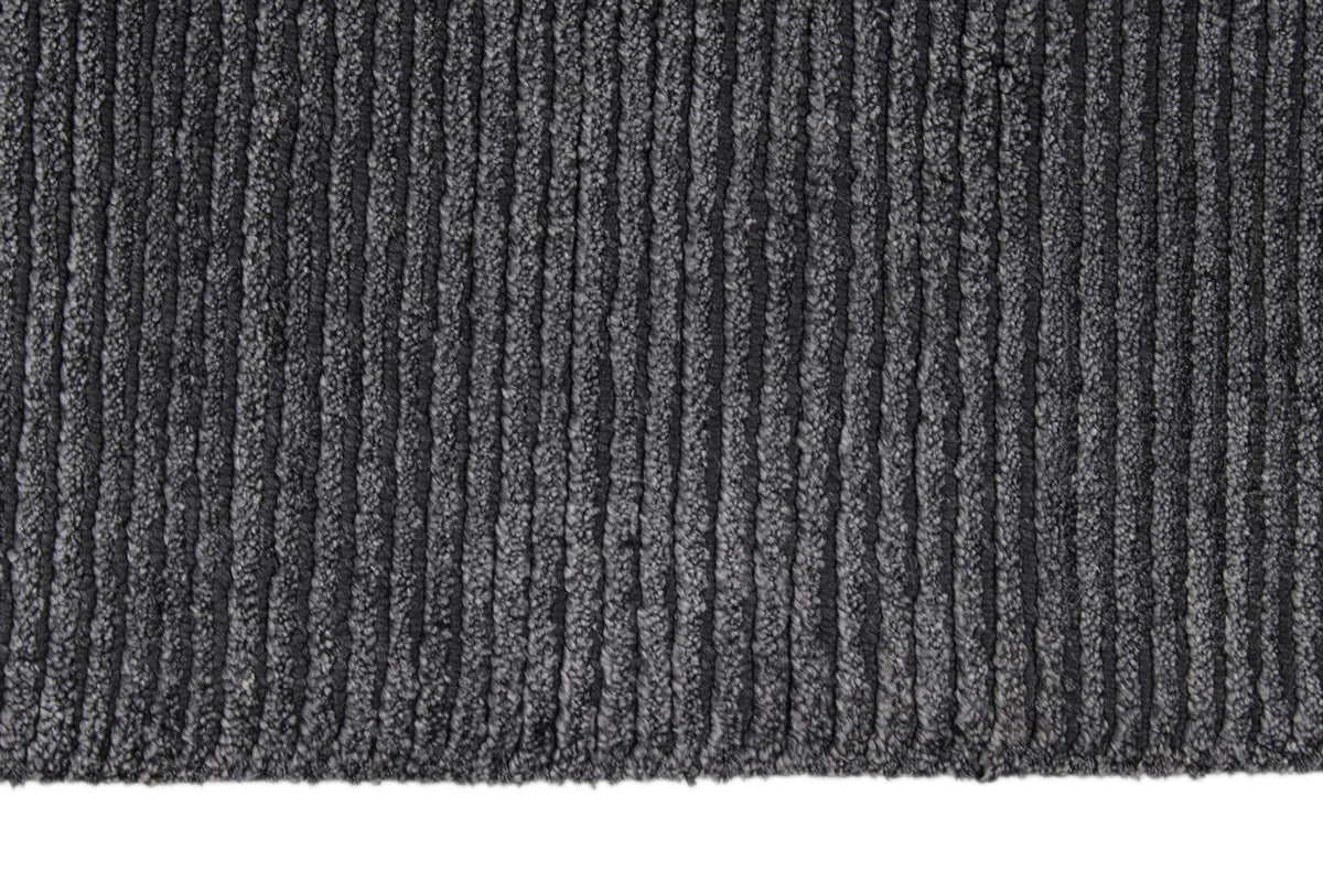 10x14 Gray and White Modern Contemporary Rug