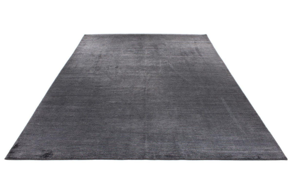 10x14 Gray and White Modern Contemporary Rug