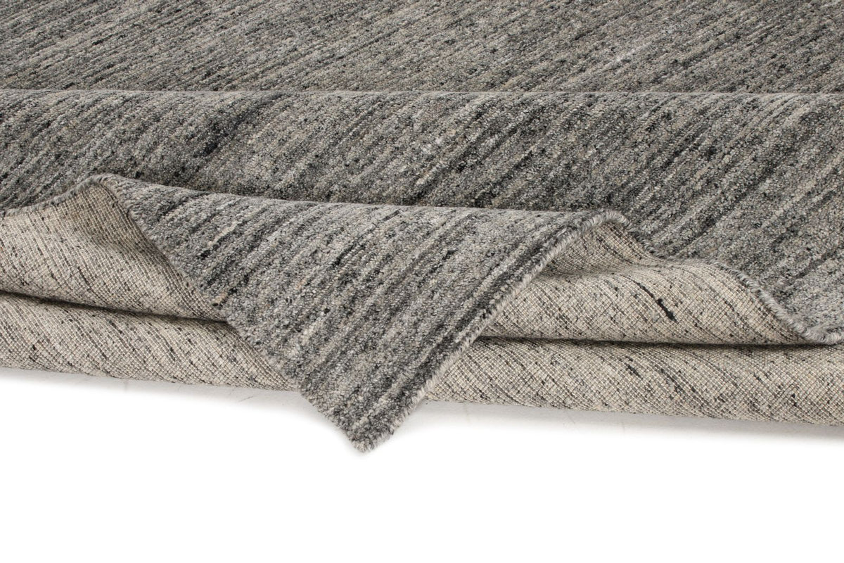 8x10 White and Gray Modern Contemporary Rug