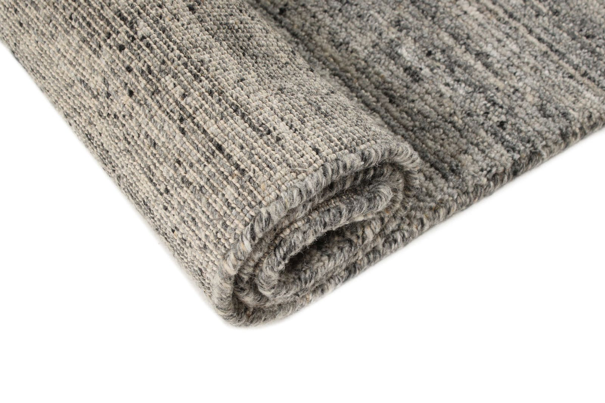 8x10 White and Gray Modern Contemporary Rug