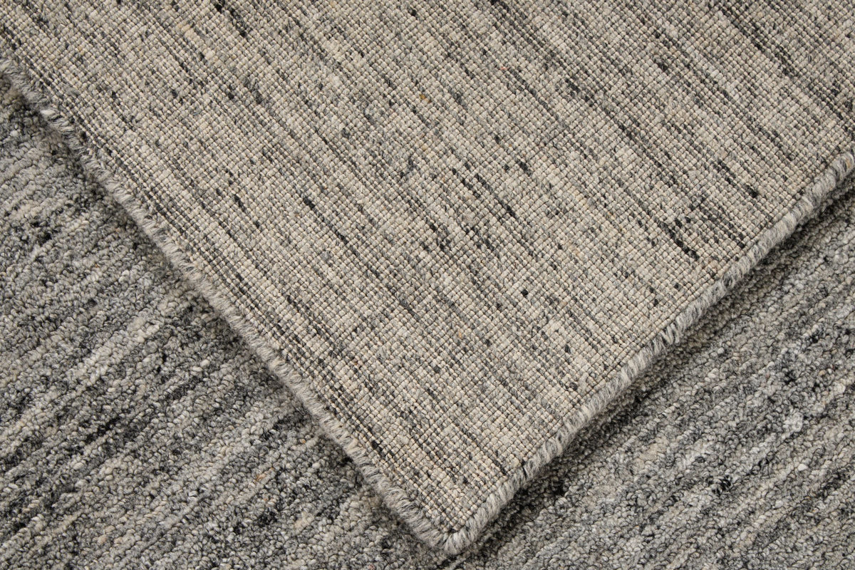 8x10 White and Gray Modern Contemporary Rug