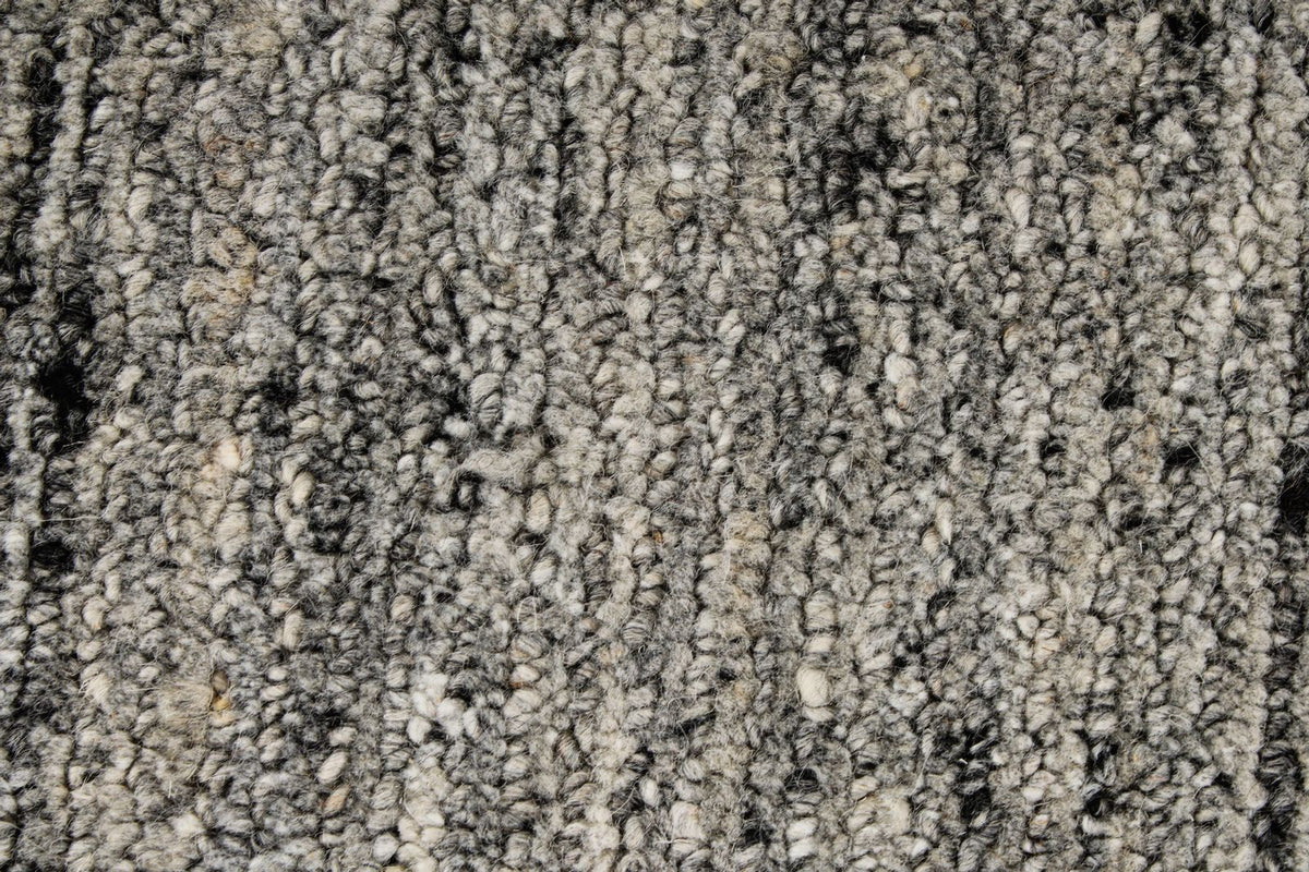 8x10 White and Gray Modern Contemporary Rug