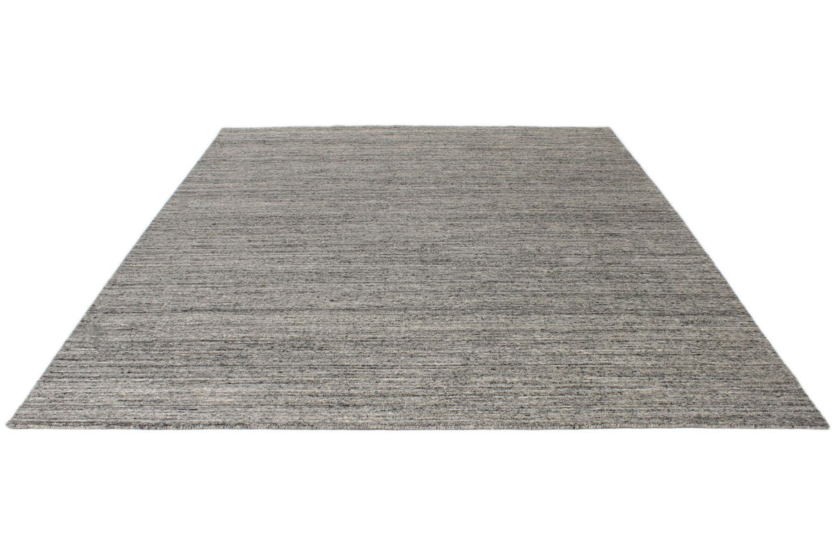 8x10 White and Gray Modern Contemporary Rug