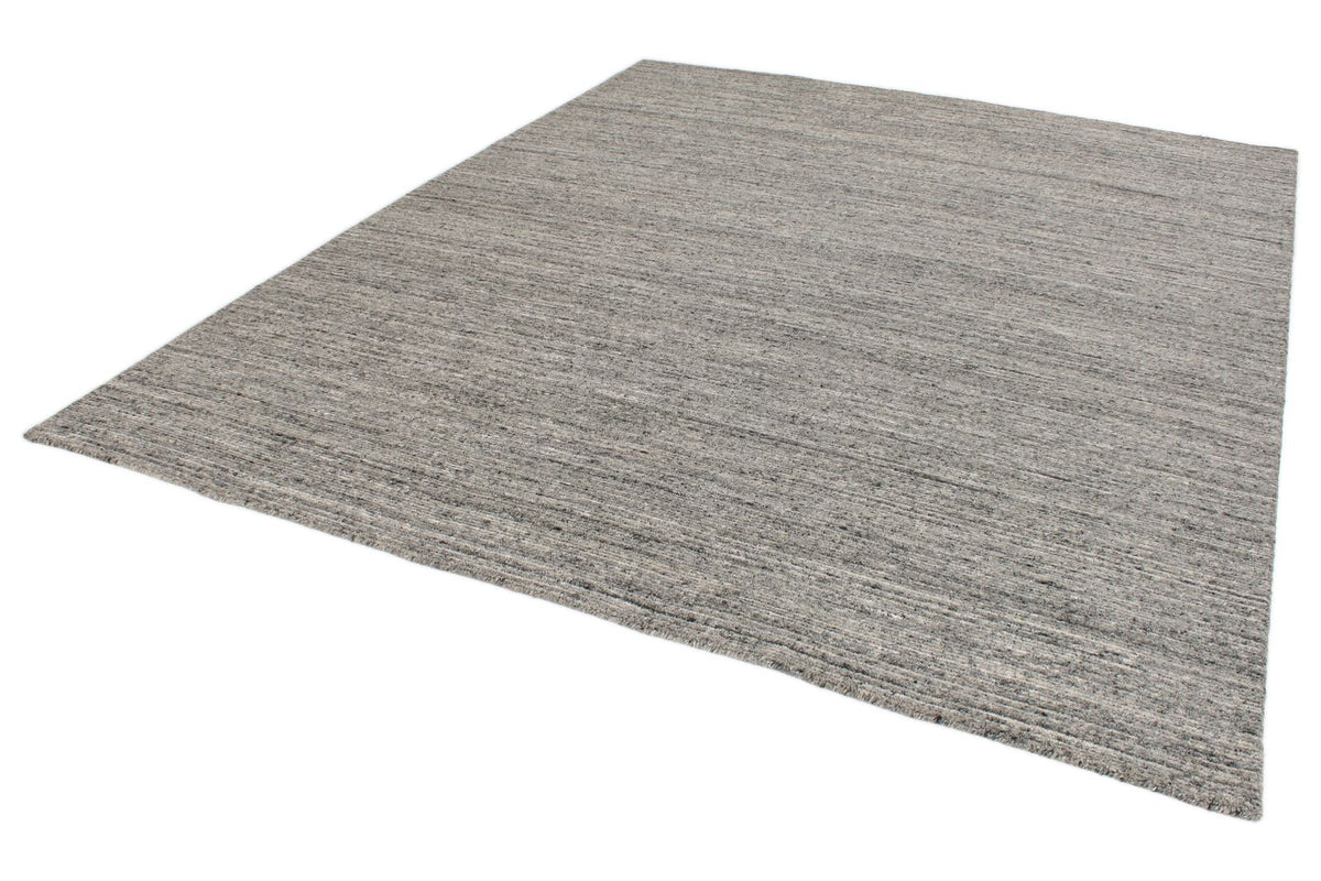 8x10 White and Gray Modern Contemporary Rug