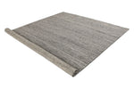 8x10 White and Gray Modern Contemporary Rug