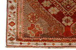 3x9 Orange and Gray Turkish Tribal Runner