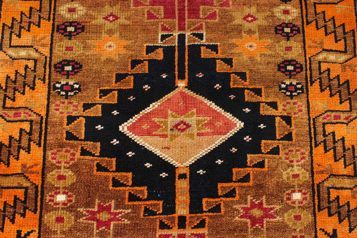 4x17 Multicolor Turkish Tribal Runner