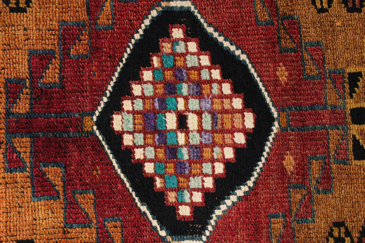 4x17 Multicolor Turkish Tribal Runner