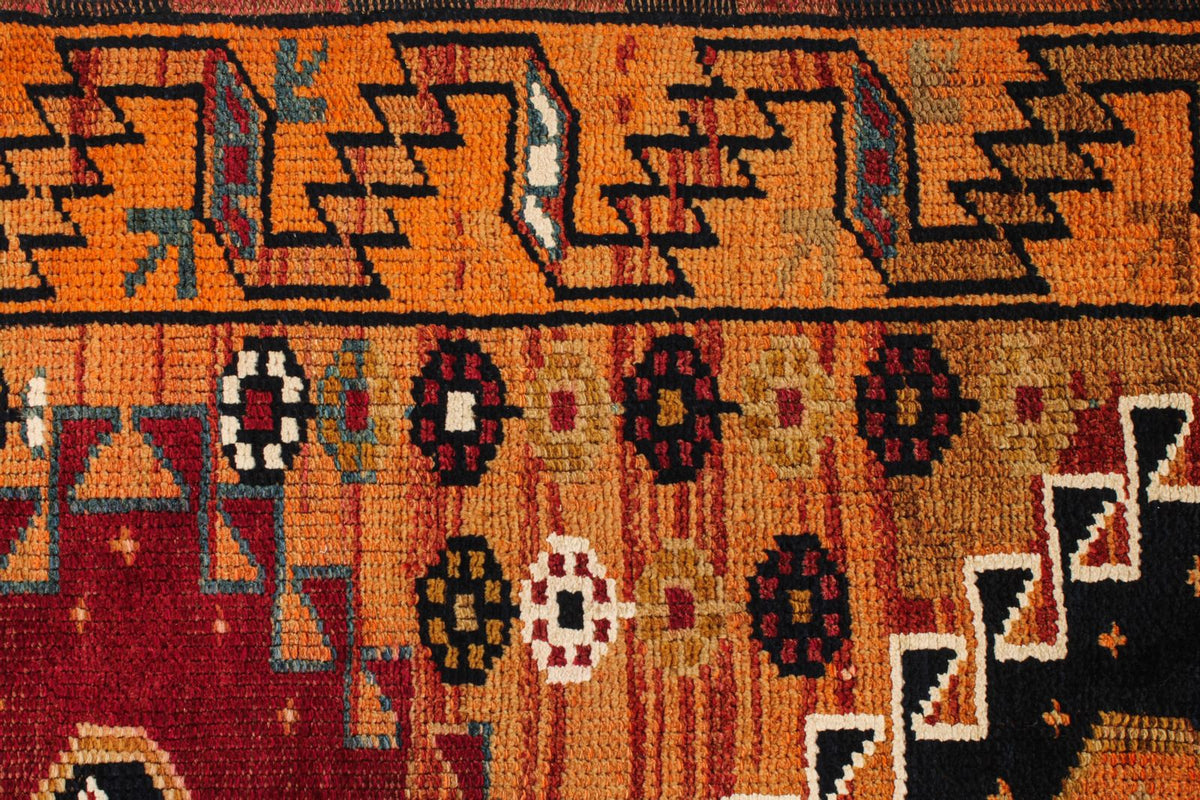 4x17 Multicolor Turkish Tribal Runner