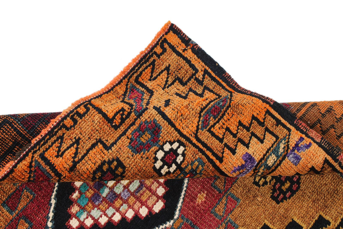 4x17 Multicolor Turkish Tribal Runner