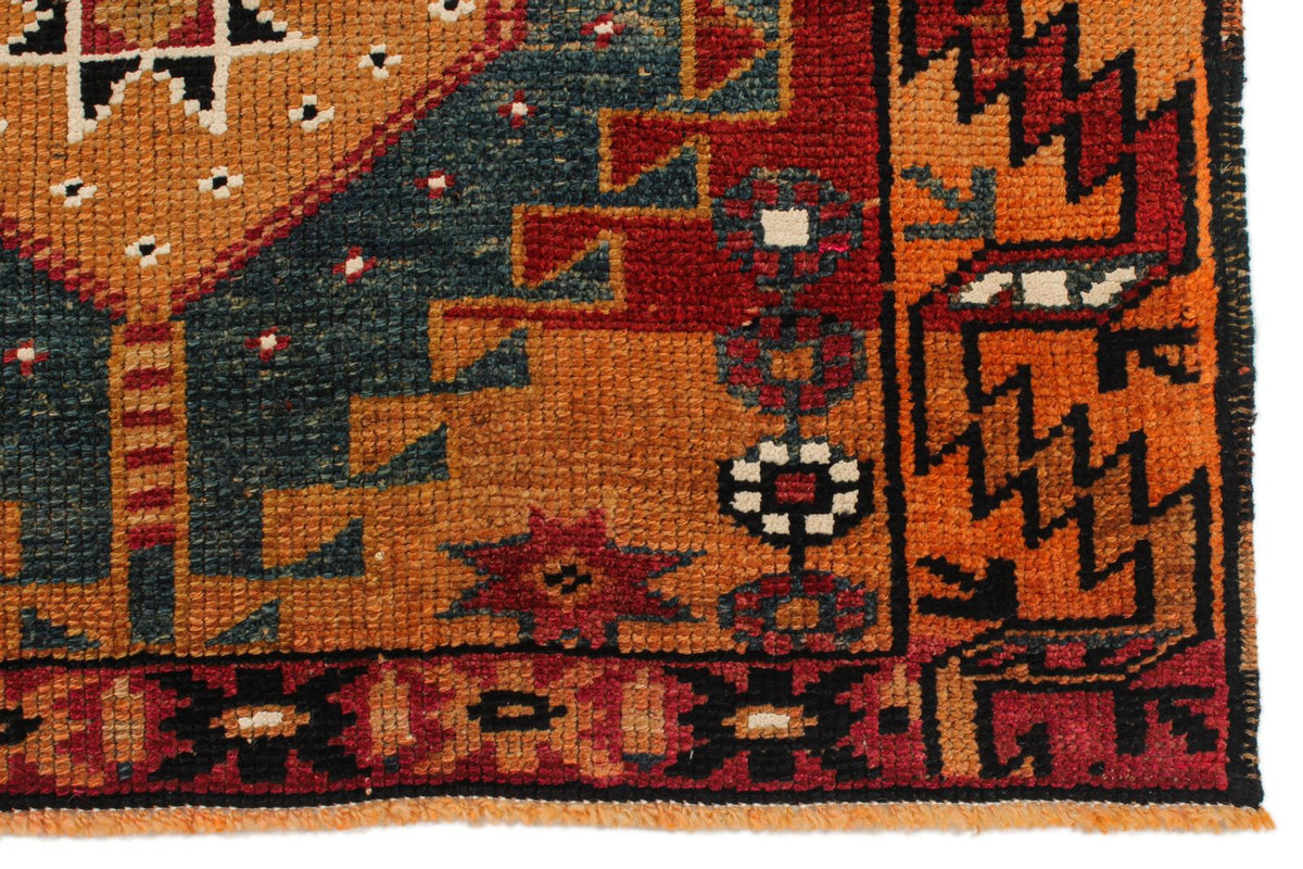 4x17 Multicolor Turkish Tribal Runner