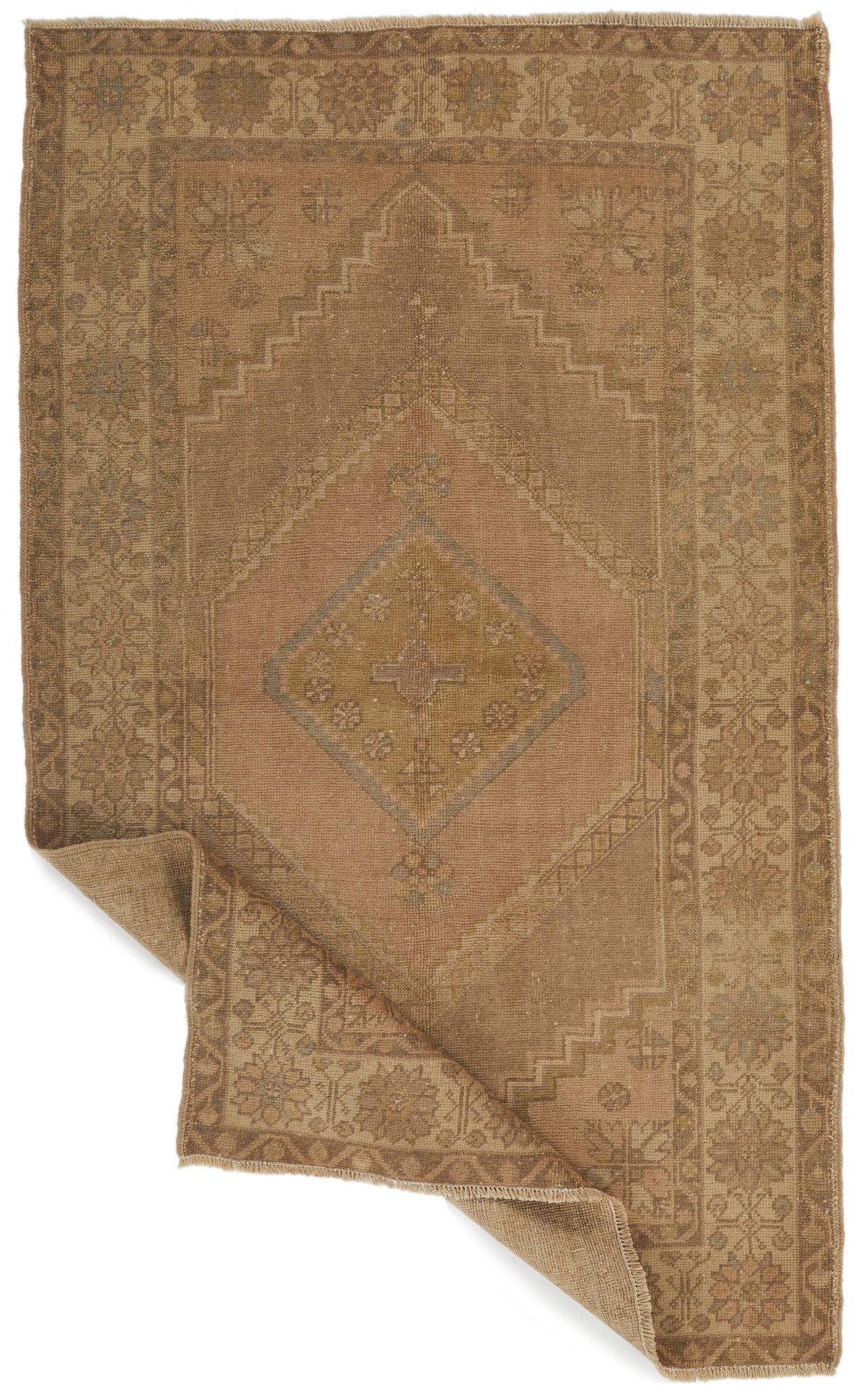 4x6 Gray Turkish Tribal Rug