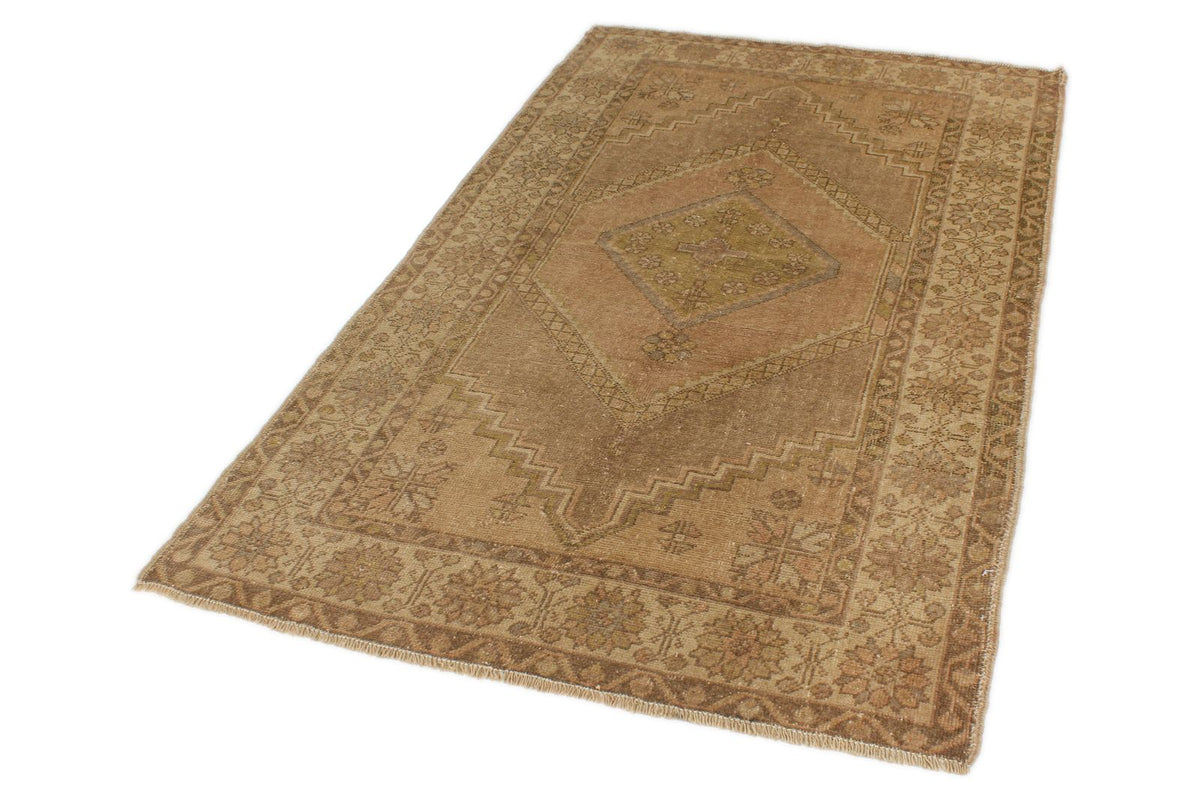 4x6 Gray Turkish Tribal Rug