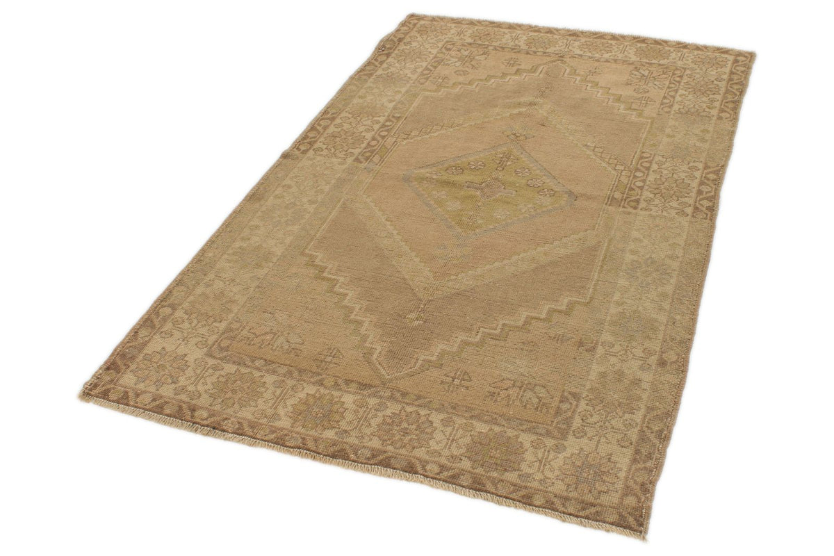 4x6 Gray Turkish Tribal Rug