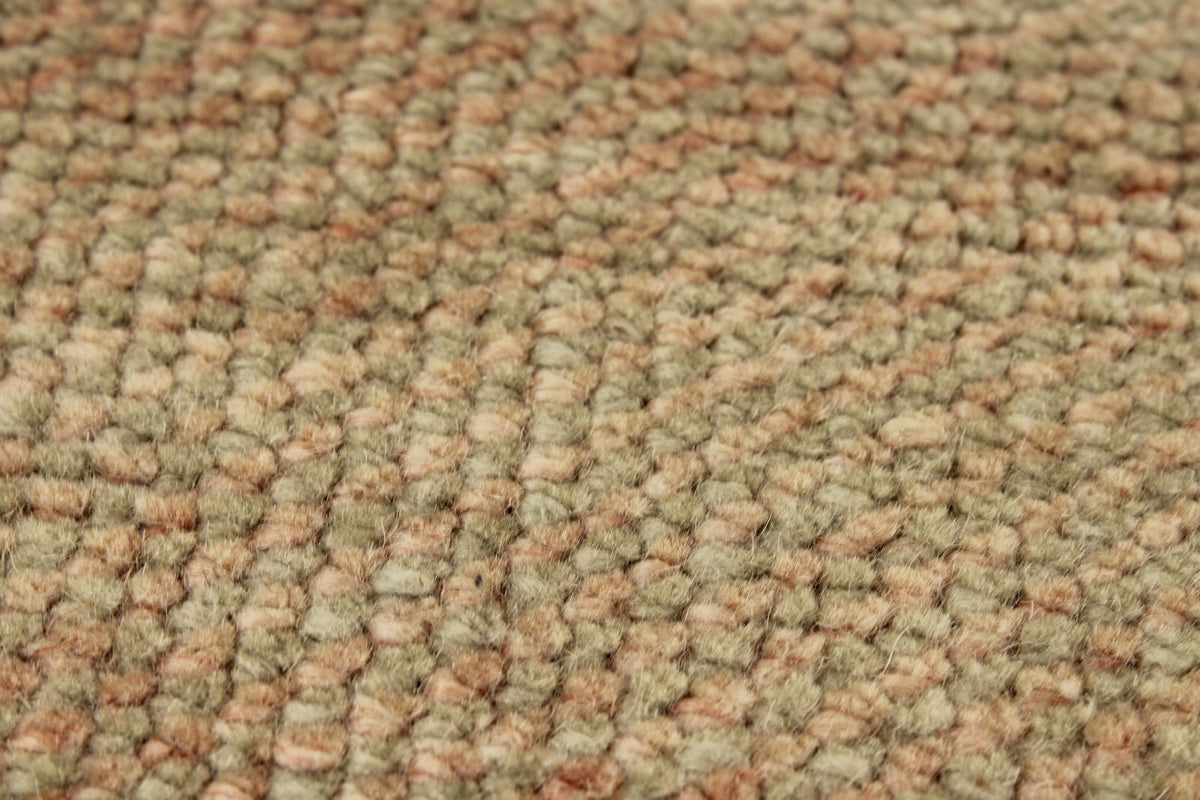 6x10 Brown and Pink Turkish Tribal Rug