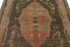 6x10 Brown and Pink Turkish Tribal Rug