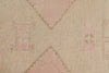 3x13 Pink and Green Turkish Tribal Runner