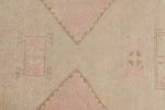 3x13 Pink and Green Turkish Tribal Runner